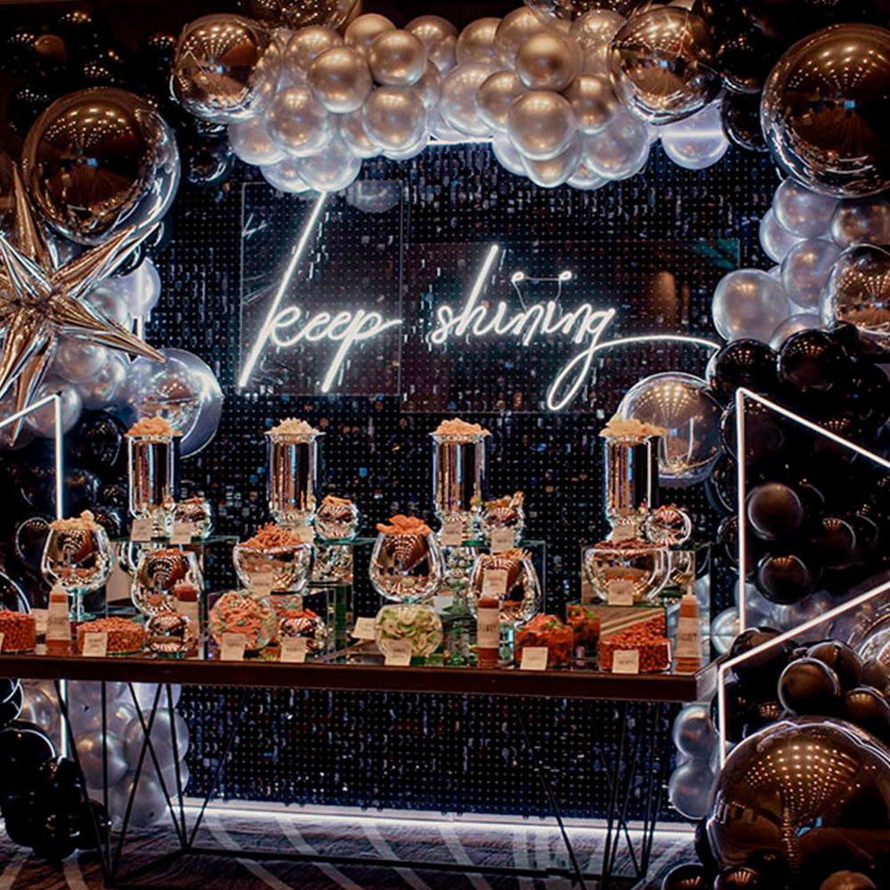 Junk bar o mesa de dulces personalizada